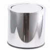 PATTUMIERA ACCIAIO 5 LITRI BIDONE CESTINO SPAZZATURA COPERCHIO BASCULANTE 87463