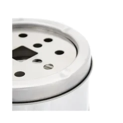 PATTUMIERA ACCIAIO PORTA POSA CENERE 14,5 X 56,5 CM UFFICIO CASA HOTEL NEGOZIO