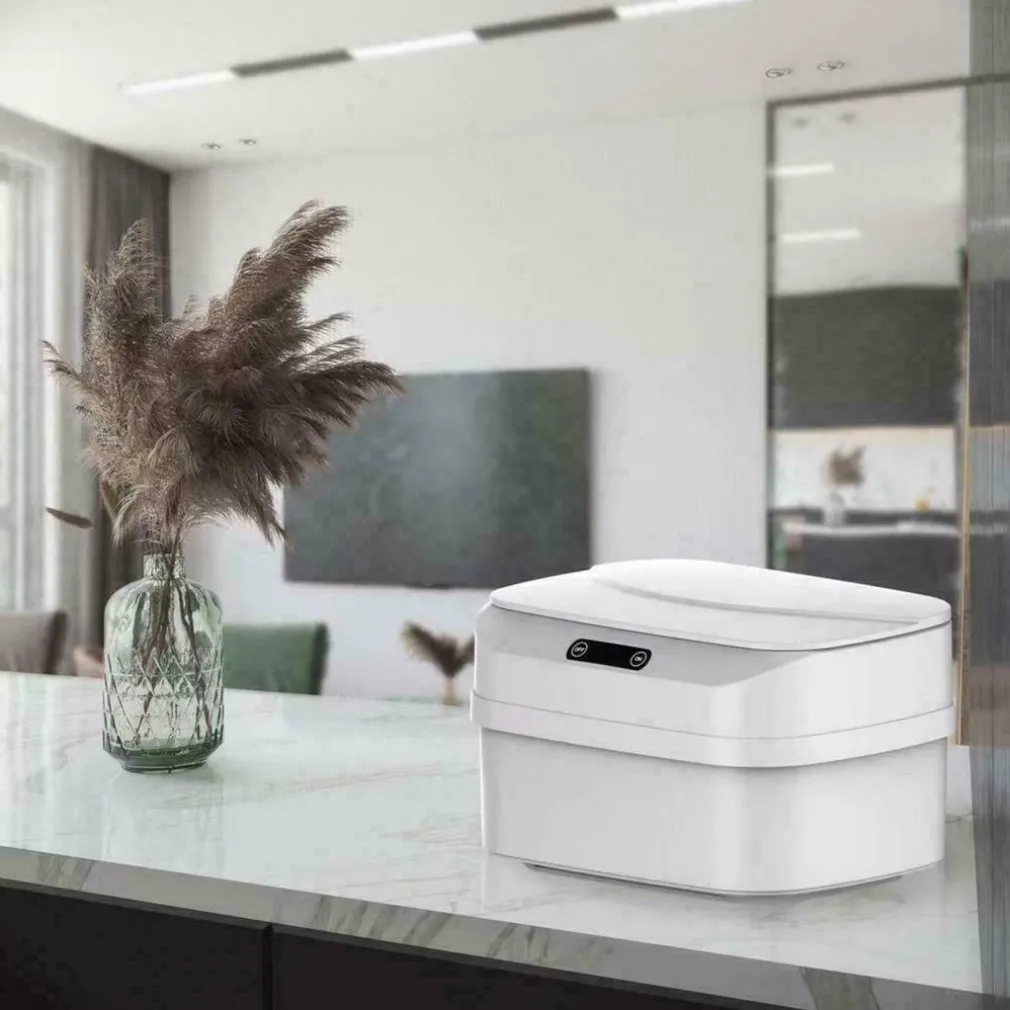 PATTUMIERA CESTINO PER RIFIUTI CON SENSORE APERTURA AUTOMATICA CONTENITORE CARTA