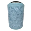 PATTUMIERA CESTINO SECCHIO RIFIUTI ACCESSORIO ARREDO BAGNO CELESTE MAIOLICHE 87030