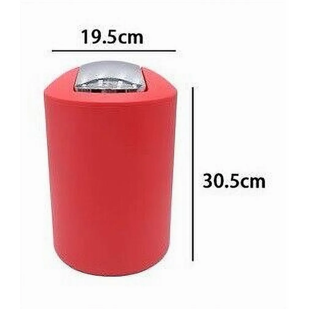 PATTUMIERA CESTINO SECCHIO RIFIUTI GETTACARTE ACCESSORIO DA BAGNO ROSSO 69946