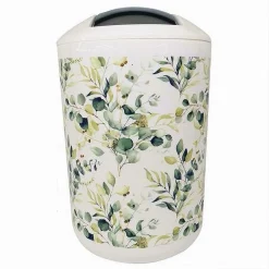PATTUMIERA CESTINO SECCHIO RIFIUTI GETTACARTE ACCESSORI BAGNO FIORI FOGLIE 87058