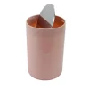 PATTUMIERA CESTINO SECCHIO RIFIUTI ROSA ACCESSORIO BAGNO COPERCHIO BASCULANTE 79873
