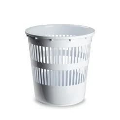 PATTUMIERA TONDA CESTINO IN PLASTICA 11.3LT 27.5X27.5X28 CM VARI COLORI 11962H1