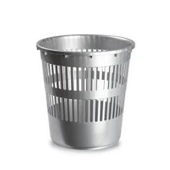 PATTUMIERA TONDA CESTINO IN PLASTICA 11.3LT 27.5X27.5X28 CM VARI COLORI 11962H1