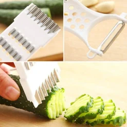 PELATUTTO PELA TUTTO MULTIFUNZIONE PEELER AFFETTA PELA CUCINA TAGLIA VERDURE