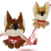 PELUCHE VOLPE 55 CM CUORE TI AMO IDEA REGALO SAN VALENTINO COL. ASSORTITI 92461