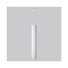 PENDENTE LAMPADA LAMPADARIO BARRA TONDA BIANCO 50X60CM A SOFFITTO LUCE LED APPLIQUE