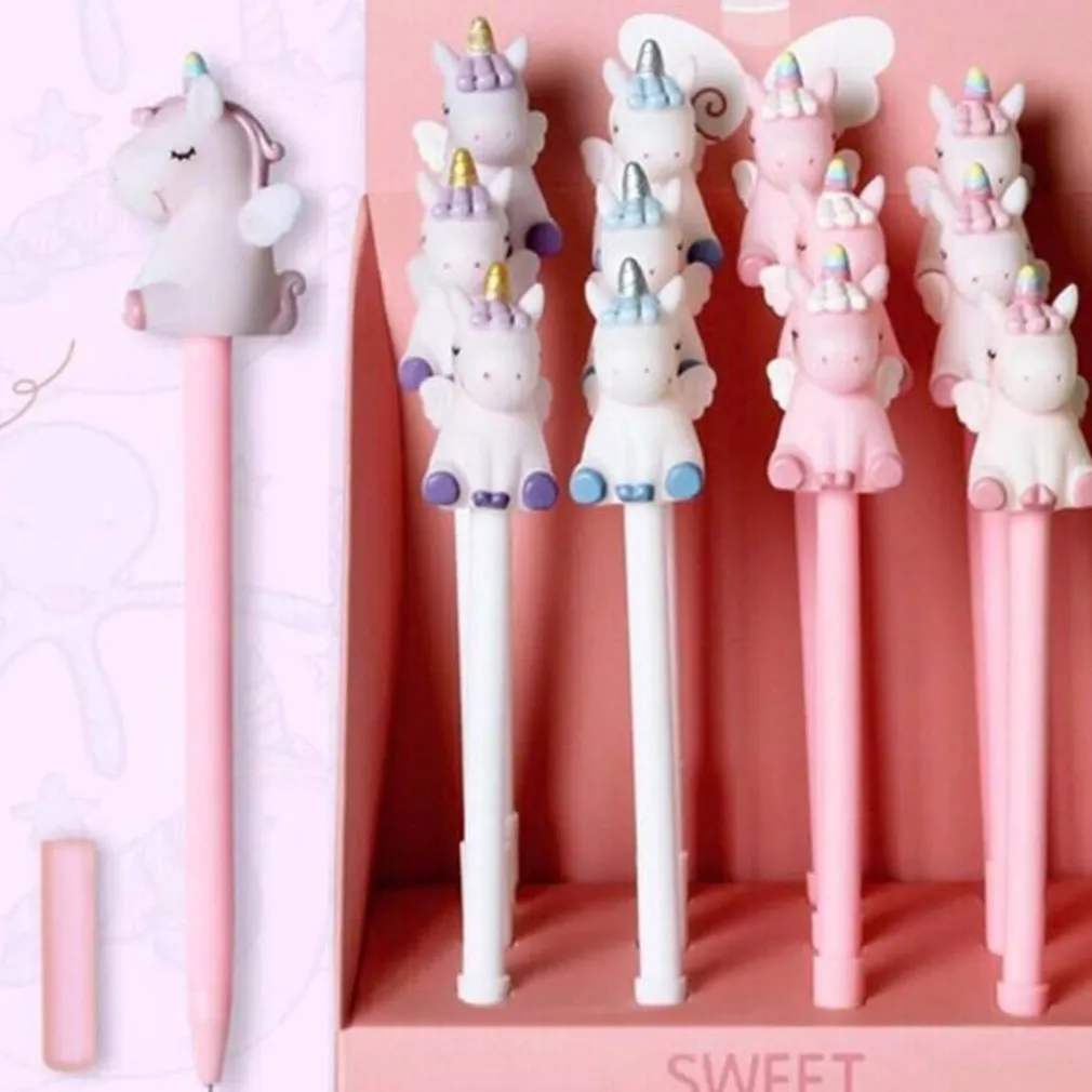 PENNA A SFERA CON CAPPUCCIO UNICORNO PER SCUOLA FESTA REGALINI BOMBONIERE GADGET