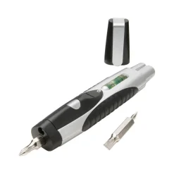 PENNA MULTIFUNZIONE CON CACCIAVITE A TAGLIO 3/16 1/8 CROCE STELLA PH2 PH0 LIVELLA LUCE LED REGALO UOMO