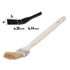 PENNELLO ANGOLARE PIATTA PER PITTURA RADIATORI TERMOSIFONE 38MM SETOLE 44MM 90302