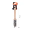 PENNELLO PIATTO 29 CM OBLIQUO CON MANICO IN LEGNO SETOLE LUNGHE DA PITTURA 90211