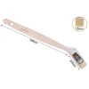 PENNELLO PIATTO 35 MM OBLIQUO MANICO IN LEGNO LUNGO COLLO ANGOLARE PITTURA 90240