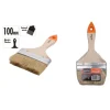 PENNELLO PIATTO DA 4" 100 MM PENNELLESSA PER PITTURA VERNICIARE DIPINGERE 90266