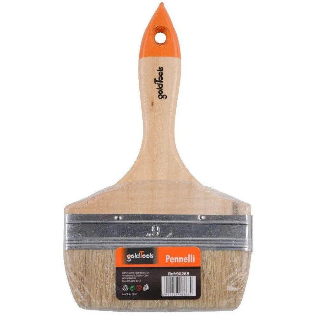 PENNELLO PIATTO DA 6" 150 MM PENNELLESSA PER PITTURA VERNICIARE DIPINGERE 90268