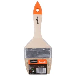 PENNELLO PIATTO DA 3" 75MM PENNELLESSA PER PITTURA VERNICIARE DIPINGERE 90265