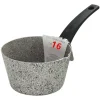 PENTOLINO CASSERUOLA CONICA 12-16 CM RIVESTIMENTO ANTIADERENTE ANTIGRAFFIO CON MANICO