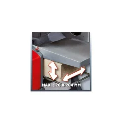 PIALLA A FILO E SPESSORE EINHELL TC-SP 204 MOTORE 1500 W INCLINAZIONE 45°