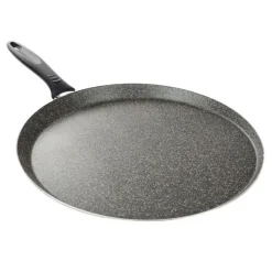 PIASTRA TONDA LISCIA PADELLA CUCINA ANTIADERENTE ANTIGRAFFIO A 7 STRATI DA 34 CM 045000M