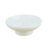 PIATTINO DI RICAMBIO PORTA SAPONE IN CERAMICA BIANCO TONDO BAGNO ACCESSORI 59345