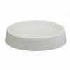 PIATTINO PER SAPONE DECORATO BIANCO PORTASAPONETTA MODERNO ACCESSORI BAGNO 79780