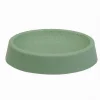 PIATTINO PER SAPONE DECORATO VERDE PORTASAPONETTA MODERNO ACCESSORIO BAGNO 79788