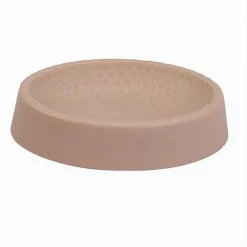 PIATTINO PER SAPONE DECORATO ROSA PORTASAPONETTA MODERNO ACCESSORI BAGNO 79784