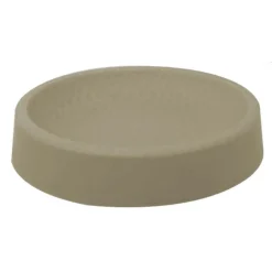 PIATTINO PER SAPONE DECORATO BEIGE PORTASAPONETTA MODERNO ACCESSORI DA BAGNO 79180