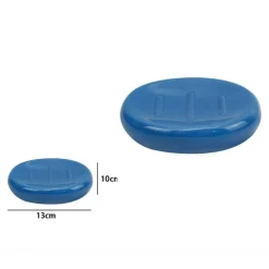 PIATTINO PER SAPONE IN CERAMICA BLU PORTASAPONETTA MODERNO ACCESSORI BAGNO 79258