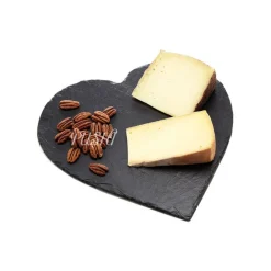 PIATTO IN PIETRA ARDESIA A FORMA DI CUORE 30x30CM PORTATA PER CIBI CALDI FREDDI