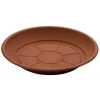 PIATTO SOTTOVASO TONDO PIATTI VASI FIORI PIANTE PER FIORIERA PLASTICA DIAM. 16CM