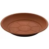 PIATTO SOTTOVASO TONDO PIATTI VASI FIORI PIANTE PER FIORIERA PLASTICA DIAM. 26CM