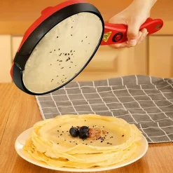 PICCOLA PADELLA AUTOMATICA CREPIERA ELETTRICA ANTIADERENTE PER PANCAKE TORTILLAS