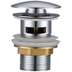 PILETTA CLICK CLACK TAPPO RUBINETTO LAVANDINO CUCINA BAGNO CON FORO POP-UP 59605