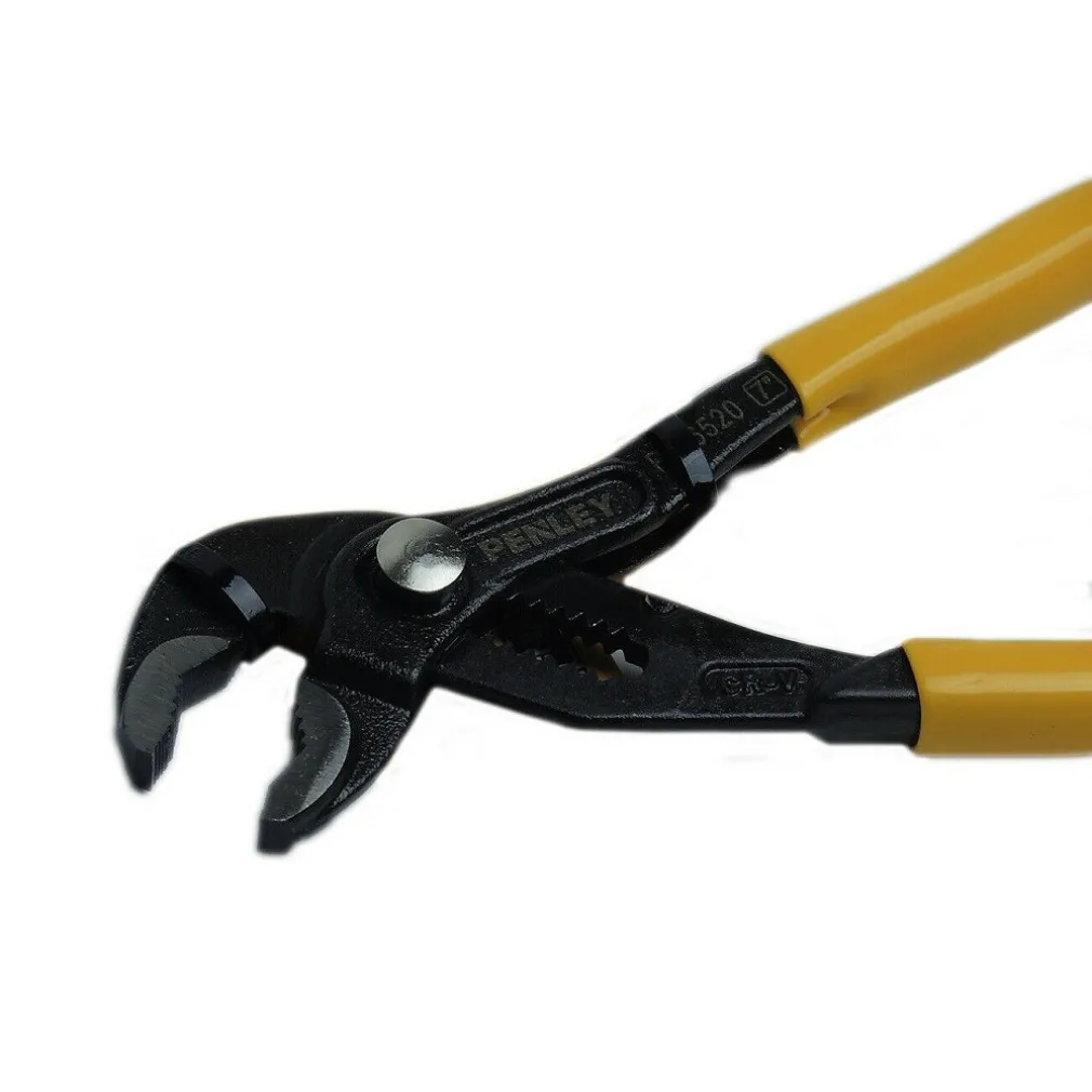 PINZA A PAPPAGALLO 7" 175MM REGOLABILE CROMO VANADIO MANICO ANTISCIVOLO POLIGRIP