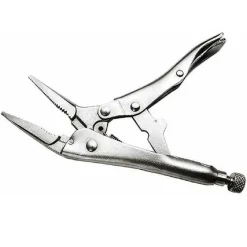 PINZA AUTOBLOCCANTE GRIP 9" LEVA SGANCIO SCATTO GANASCE DENTELLATE 50 MM