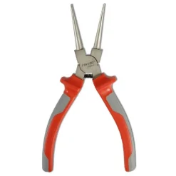 PINZA BECCHI LUNGHI DIRITTI MEZZOTONDI ZIGRINATI PUNTA CONICA 200 MM