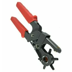 PINZA FUSTELLATRICE PER CINTURE BUCHI FORI CINTURA CUOIO PELLE TESTA GIREVOLE