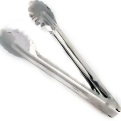 PINZA PER GHIACCIO IN ACCIAIO 16CM CLIP UTENSILI DA CUCINA PANE INSALATA FORMAGGI
