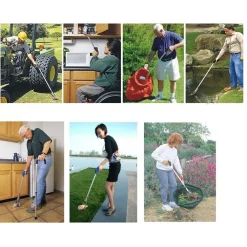 PINZA RACCOGLI OGGETTI BRACCIO PIEGHEVOLE TELESCOPICA PRENDI TUTTO CON MANICO