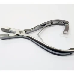 PINZA STRINGI FILI PUNTA DENTATA 411 ACCIAIO PER ANSE FILO GIOIELLI TRONCHESE