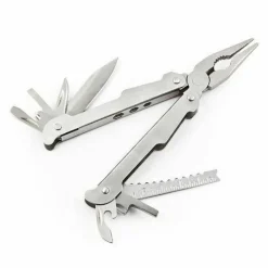 PINZA TASCABILE MULTIFUNZIONE CON 15 FUNZIONI IN ACCIAIO CON ASTUCCIO UTENSILE