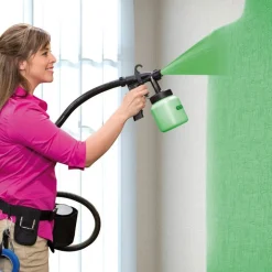 PISTOLA A SPRUZZO PROFESSIONALE PER VERNICIARE PITTURA CON COMPRESSORE 900W