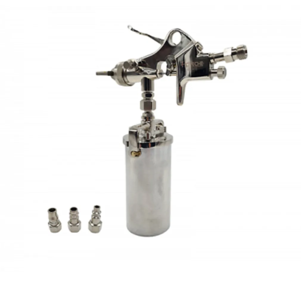 PISTOLA AEROGRAFO VERNICIATURA A SPRUZZO PROFESSIONALE 1.5 MM 200 ML A831413