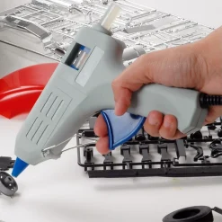 PISTOLA COLLA A CALDO ELETTRICA 40W + 2 STICK COLLA OMAGGIO BRICOLAGE FAI DA TE