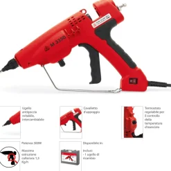 PISTOLA INCOLLATRICE M 3350 300w - COLLA A CALDO ROMEO MAESTRI TERMOCOLLA