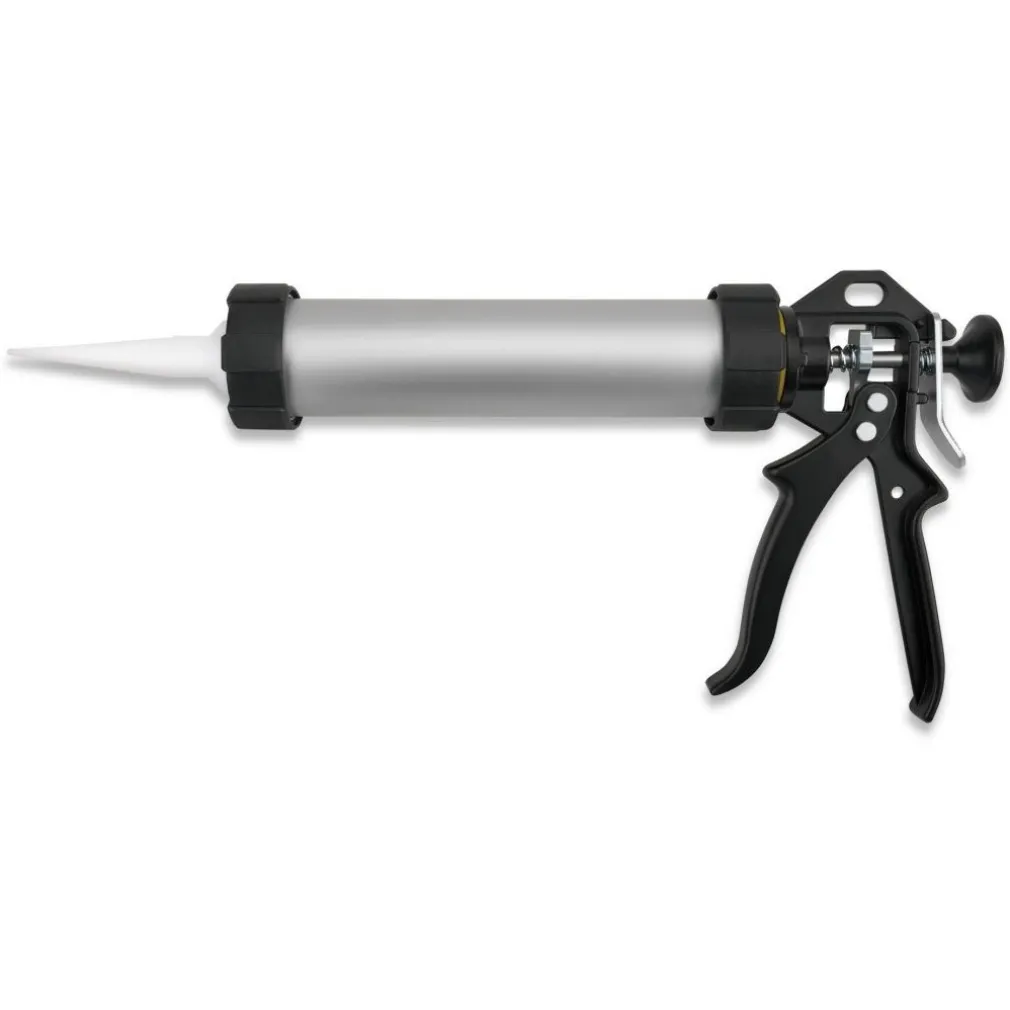 PISTOLA PER CARTUCCIA SILICONE FUGHE 240 MM IN ALLUMINIO PROFESSIONALE BECCUCCIO