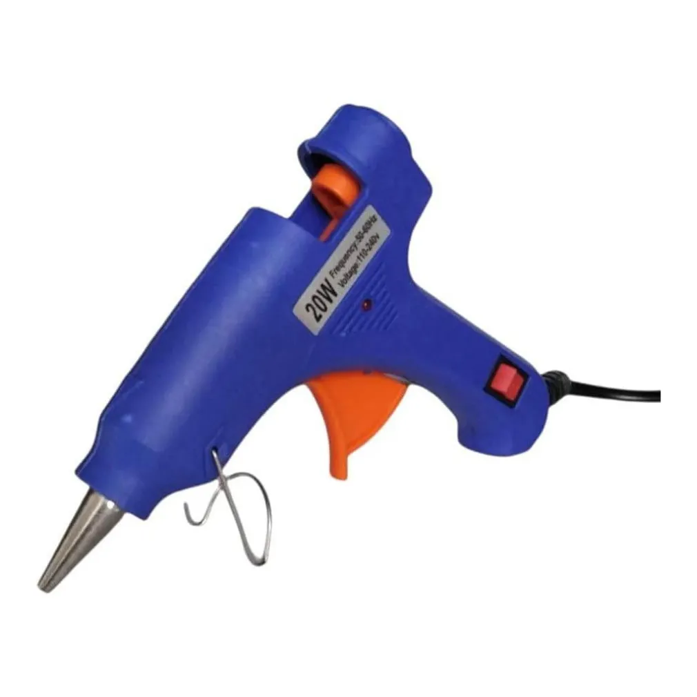 PISTOLA PER COLLA A CALDO INCOLLATRICE DA 20W PER STICK TERMOCOLLANTE TERMICA
