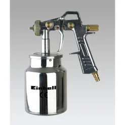 PISTOLA SPRUZZO AEROGRAFO UNIVERSALE CON SERBATORIO 1LT EINHELL PER COMPRESSORE