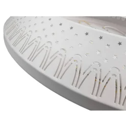 PLAFONIERA 166 WATT LAMPADARIO SOFFITTO MILLE UNA NOTTE 3 TONI LUCE TELECOMANDO